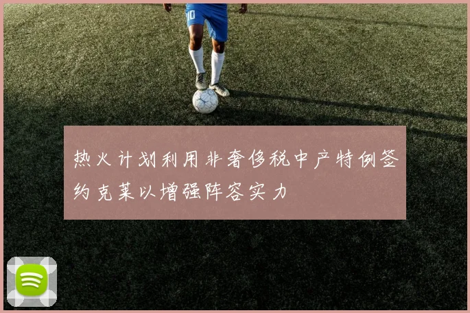 热火计划利用非奢侈税中产特例签约克莱以增强阵容实力