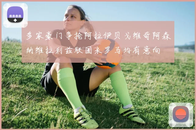 多家豪门争抢阿拉伊贝戈维奇阿森纳维拉利兹联国米罗马均有意向